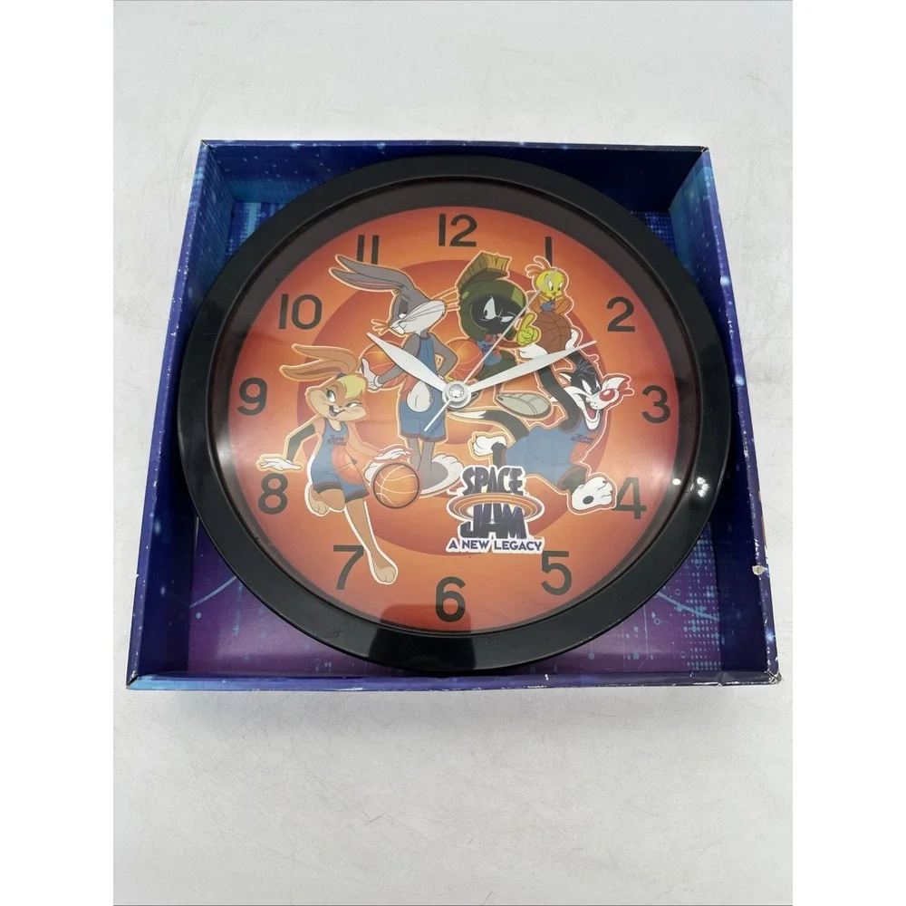 New Space Jam A New Legacy Wall Clock Looney Tunes Tune Squad